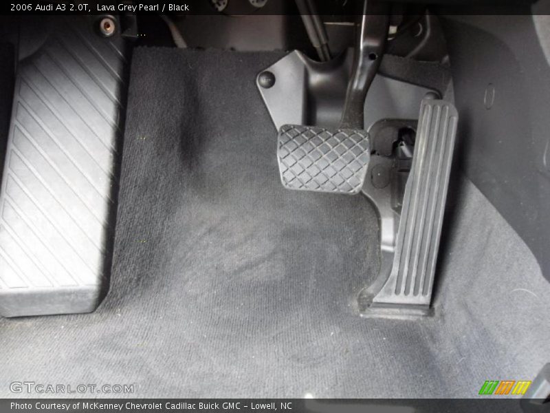 Lava Grey Pearl / Black 2006 Audi A3 2.0T