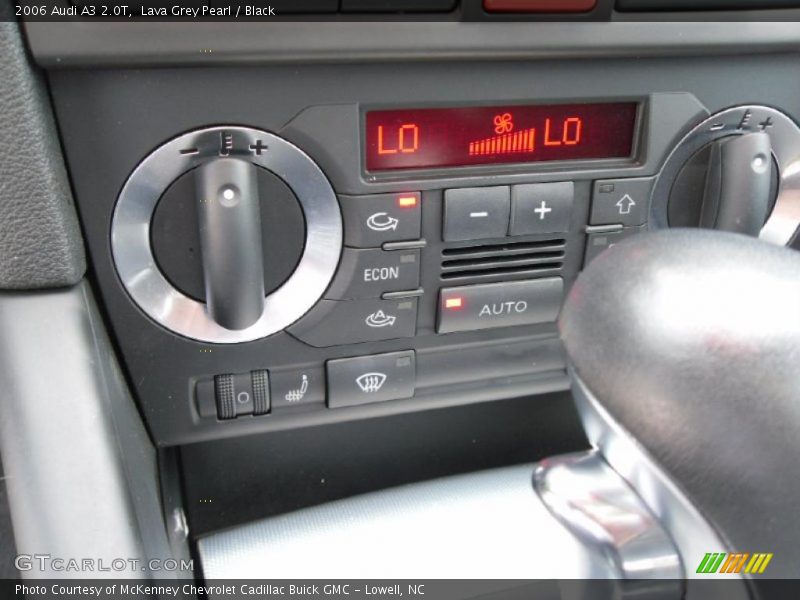 Lava Grey Pearl / Black 2006 Audi A3 2.0T