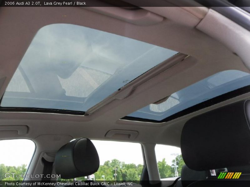 Lava Grey Pearl / Black 2006 Audi A3 2.0T