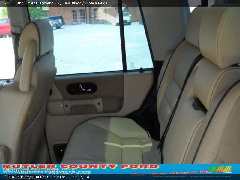 Java Black / Alpaca Beige 2003 Land Rover Discovery SE7