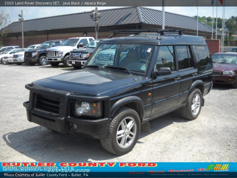 Java Black / Alpaca Beige 2003 Land Rover Discovery SE7
