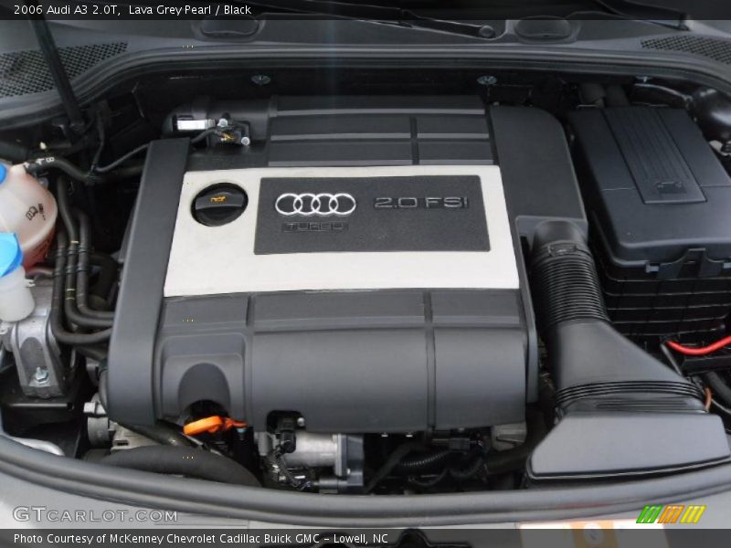 Lava Grey Pearl / Black 2006 Audi A3 2.0T