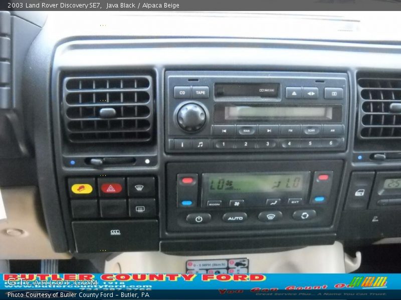 Java Black / Alpaca Beige 2003 Land Rover Discovery SE7