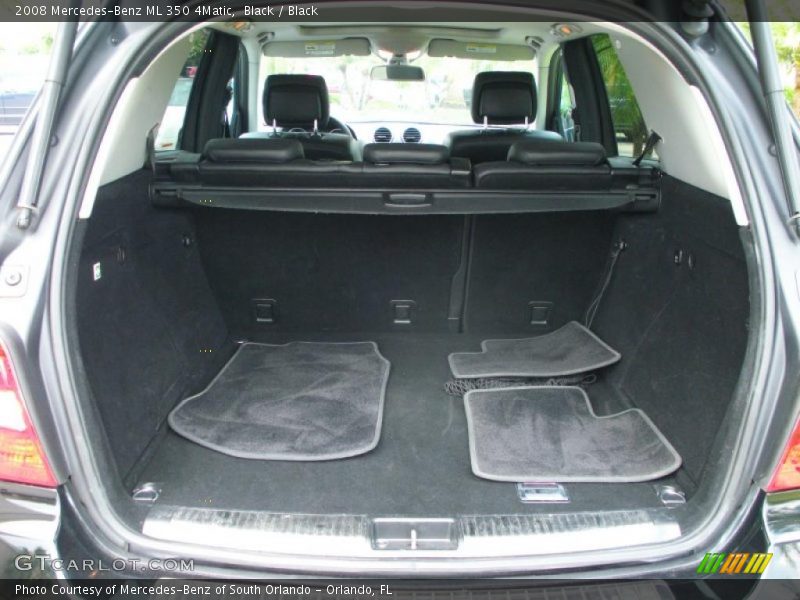 Black / Black 2008 Mercedes-Benz ML 350 4Matic