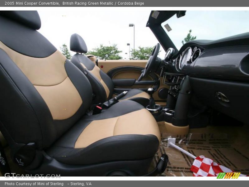 British Racing Green Metallic / Cordoba Beige 2005 Mini Cooper Convertible