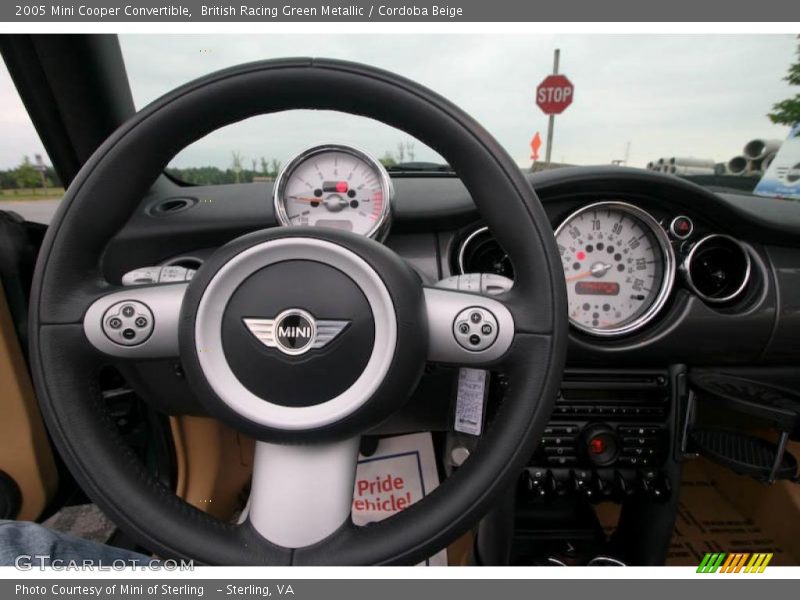 British Racing Green Metallic / Cordoba Beige 2005 Mini Cooper Convertible