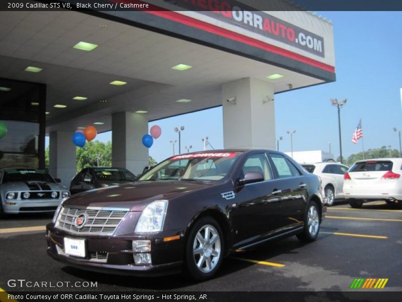 Black Cherry / Cashmere 2009 Cadillac STS V8
