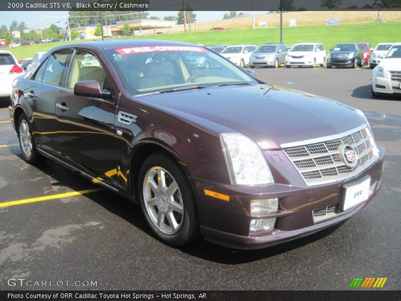 Black Cherry / Cashmere 2009 Cadillac STS V8