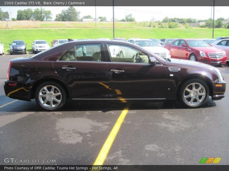 Black Cherry / Cashmere 2009 Cadillac STS V8