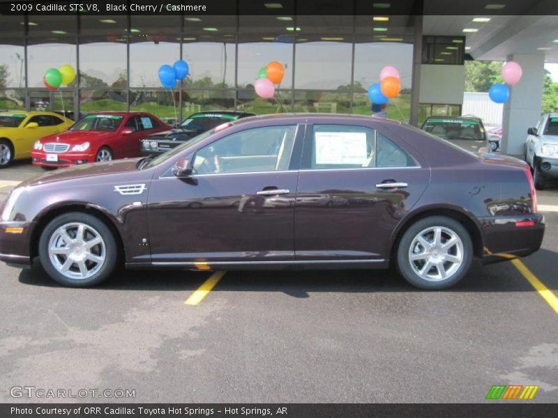 Black Cherry / Cashmere 2009 Cadillac STS V8
