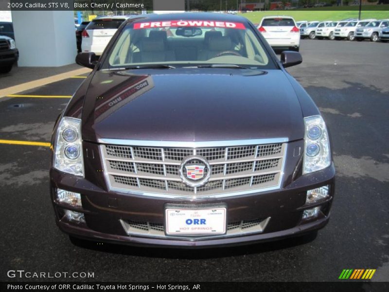 Black Cherry / Cashmere 2009 Cadillac STS V8