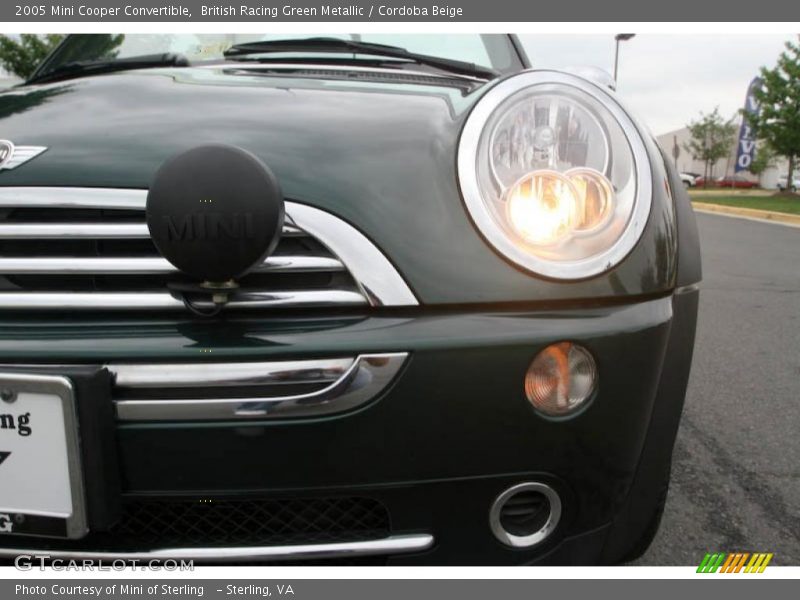 British Racing Green Metallic / Cordoba Beige 2005 Mini Cooper Convertible