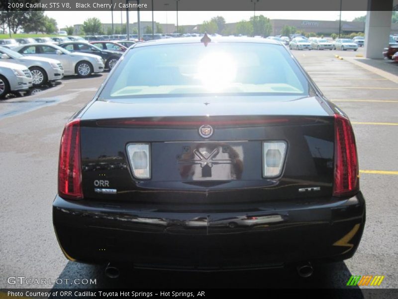 Black Cherry / Cashmere 2009 Cadillac STS V8