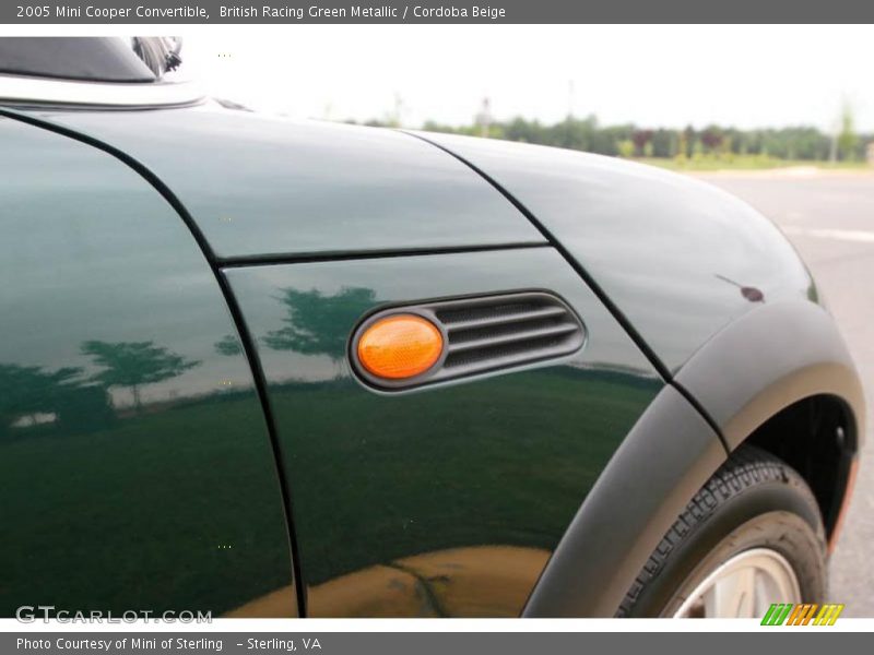 British Racing Green Metallic / Cordoba Beige 2005 Mini Cooper Convertible