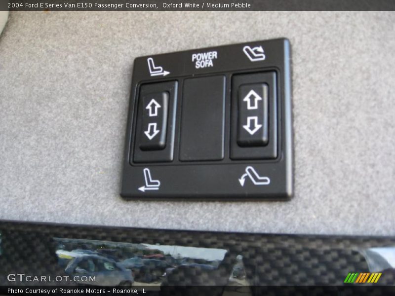 Oxford White / Medium Pebble 2004 Ford E Series Van E150 Passenger Conversion