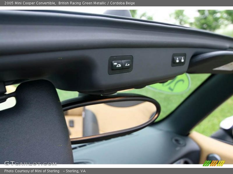 British Racing Green Metallic / Cordoba Beige 2005 Mini Cooper Convertible