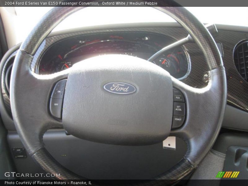 Oxford White / Medium Pebble 2004 Ford E Series Van E150 Passenger Conversion