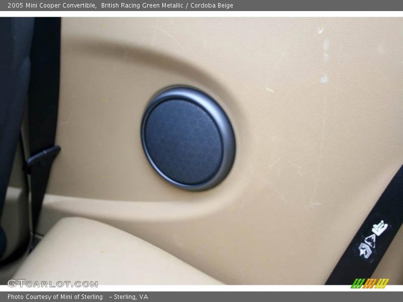 British Racing Green Metallic / Cordoba Beige 2005 Mini Cooper Convertible