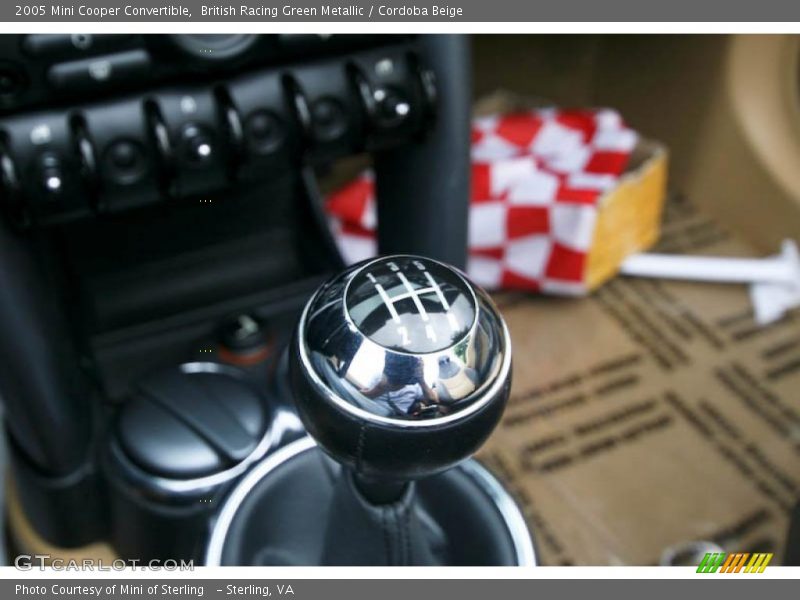 British Racing Green Metallic / Cordoba Beige 2005 Mini Cooper Convertible