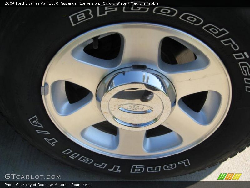 Oxford White / Medium Pebble 2004 Ford E Series Van E150 Passenger Conversion