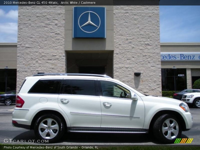 Arctic White / Cashmere 2010 Mercedes-Benz GL 450 4Matic
