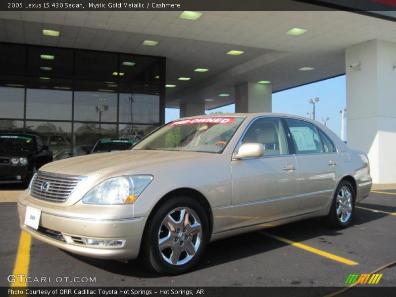 Mystic Gold Metallic / Cashmere 2005 Lexus LS 430 Sedan