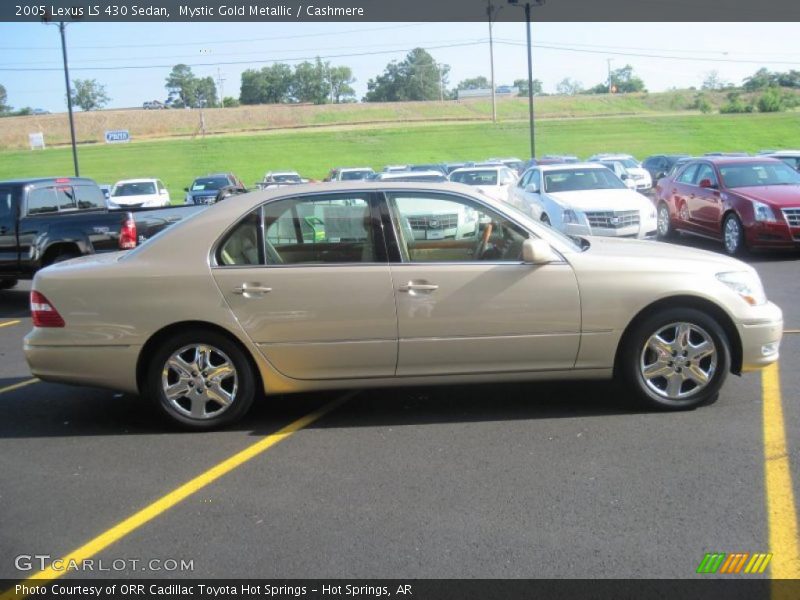 Mystic Gold Metallic / Cashmere 2005 Lexus LS 430 Sedan