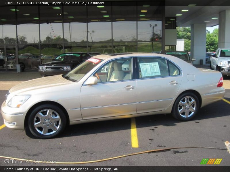 Mystic Gold Metallic / Cashmere 2005 Lexus LS 430 Sedan