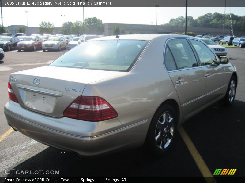 Mystic Gold Metallic / Cashmere 2005 Lexus LS 430 Sedan