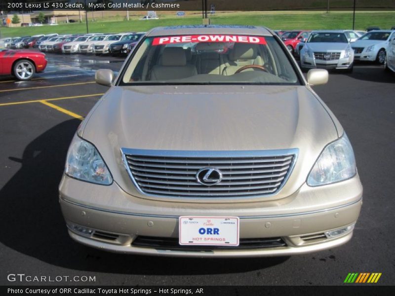 Mystic Gold Metallic / Cashmere 2005 Lexus LS 430 Sedan