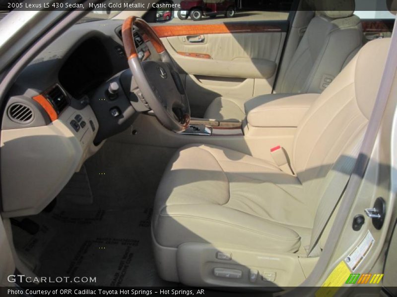 Mystic Gold Metallic / Cashmere 2005 Lexus LS 430 Sedan