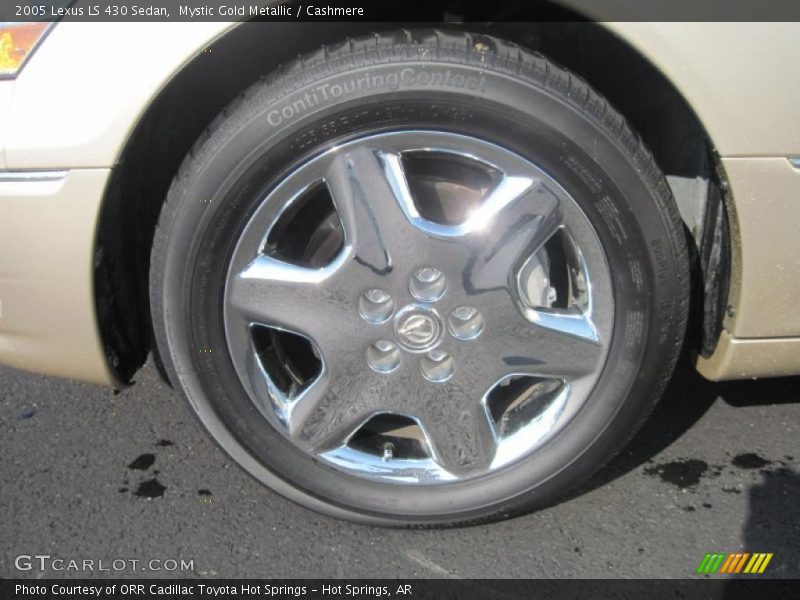 Mystic Gold Metallic / Cashmere 2005 Lexus LS 430 Sedan