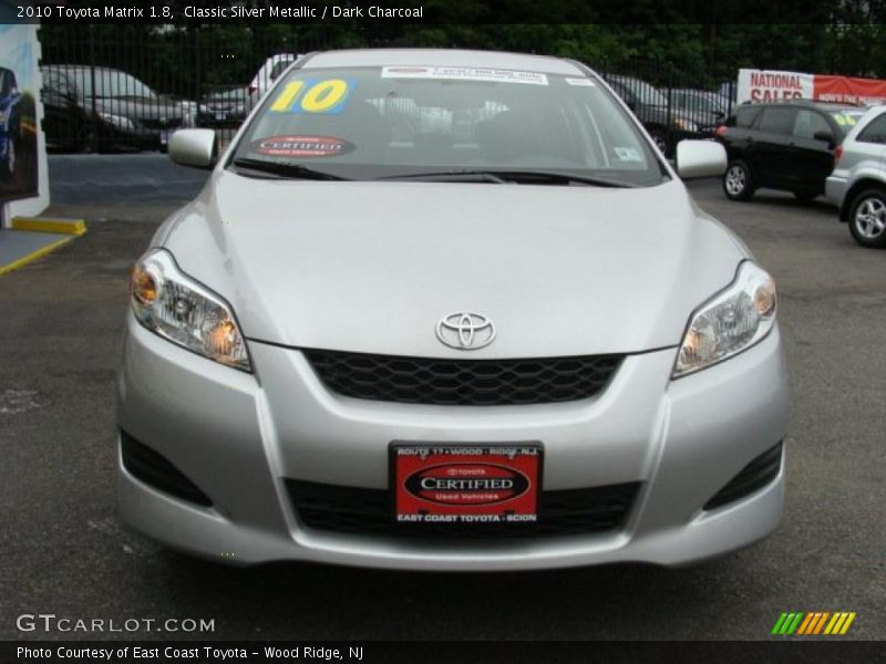 Classic Silver Metallic / Dark Charcoal 2010 Toyota Matrix 1.8