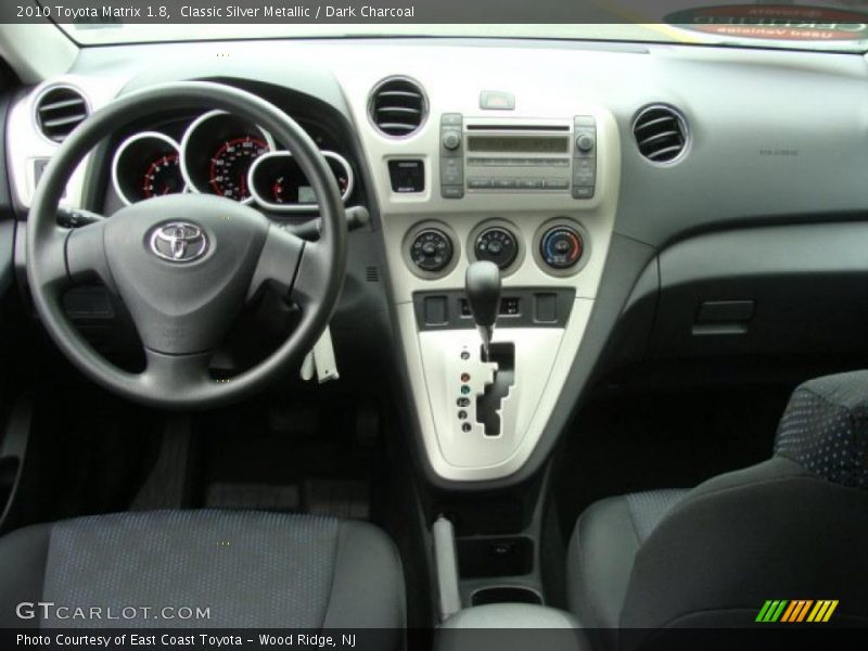 Classic Silver Metallic / Dark Charcoal 2010 Toyota Matrix 1.8