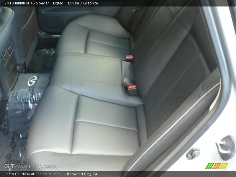 Liquid Platinum / Graphite 2010 Infiniti M 45 S Sedan