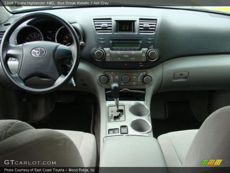 Blue Streak Metallic / Ash Gray 2008 Toyota Highlander 4WD