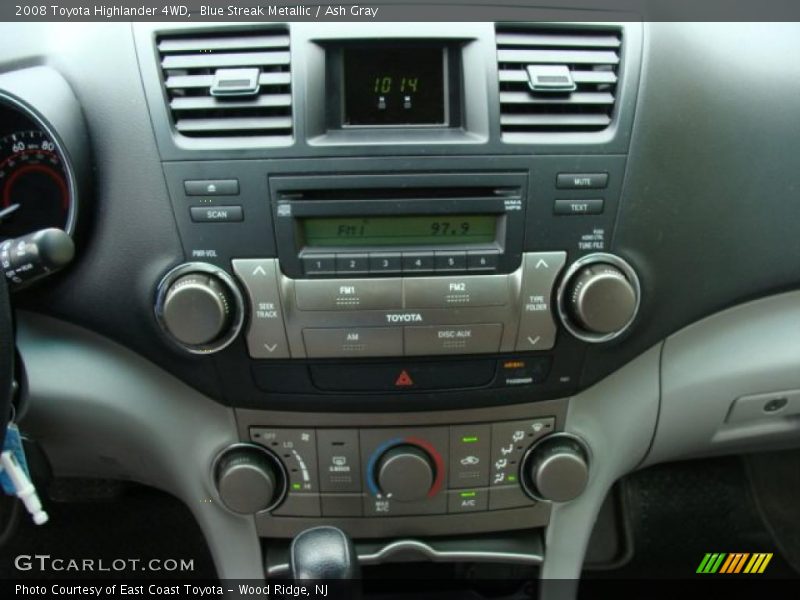 Blue Streak Metallic / Ash Gray 2008 Toyota Highlander 4WD