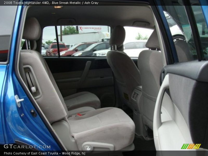 Blue Streak Metallic / Ash Gray 2008 Toyota Highlander 4WD
