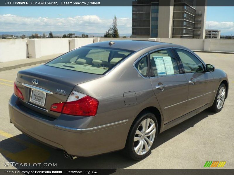 Desert Shadow / Wheat 2010 Infiniti M 35x AWD Sedan