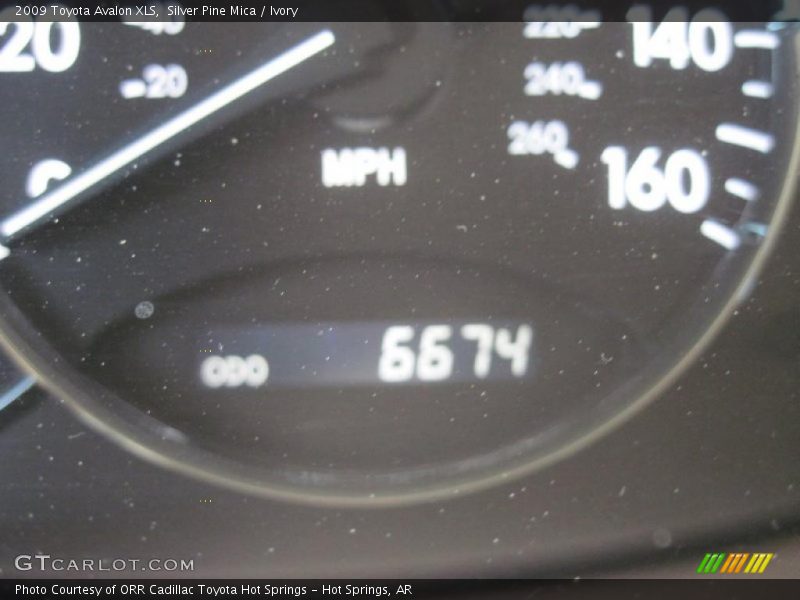 Silver Pine Mica / Ivory 2009 Toyota Avalon XLS