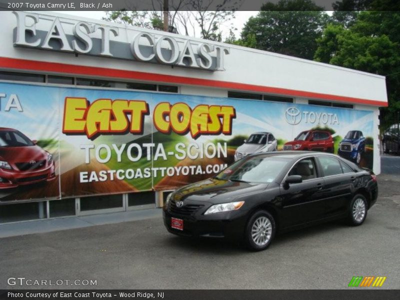 Black / Ash 2007 Toyota Camry LE