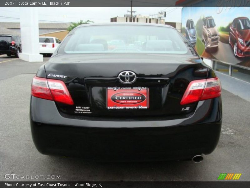 Black / Ash 2007 Toyota Camry LE