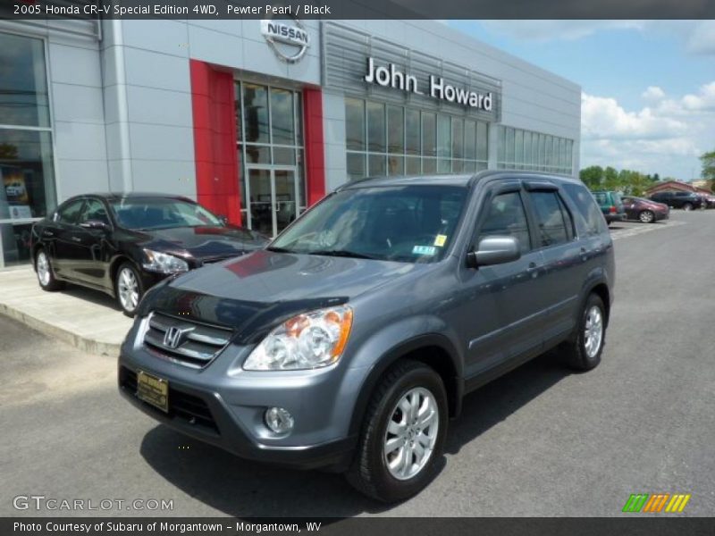 Pewter Pearl / Black 2005 Honda CR-V Special Edition 4WD
