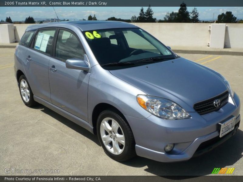 Cosmic Blue Metallic / Dark Gray 2006 Toyota Matrix XR