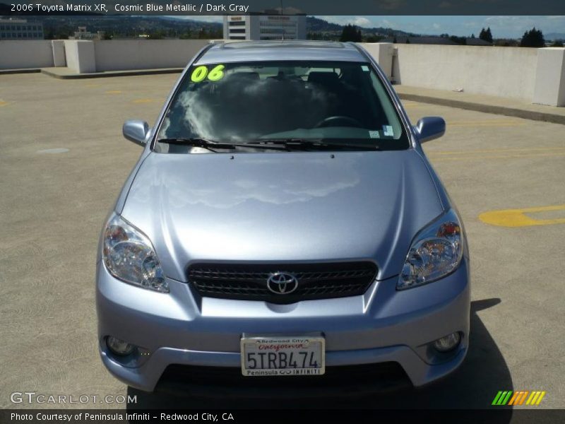 Cosmic Blue Metallic / Dark Gray 2006 Toyota Matrix XR