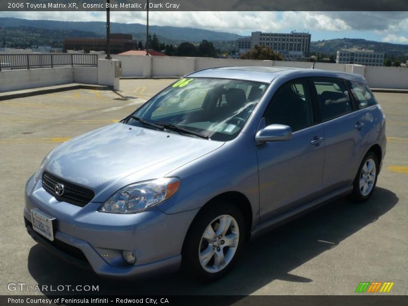Cosmic Blue Metallic / Dark Gray 2006 Toyota Matrix XR