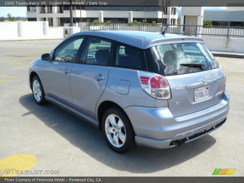 Cosmic Blue Metallic / Dark Gray 2006 Toyota Matrix XR