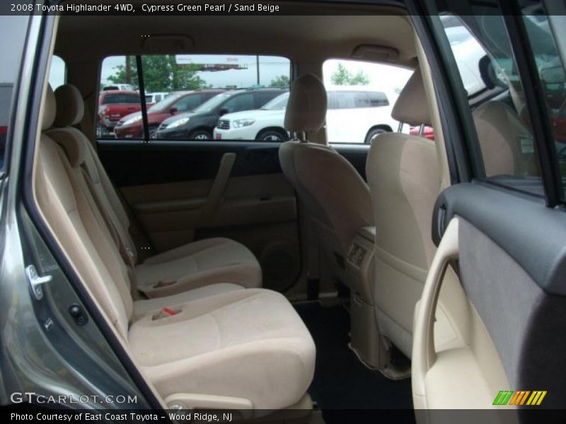 Cypress Green Pearl / Sand Beige 2008 Toyota Highlander 4WD