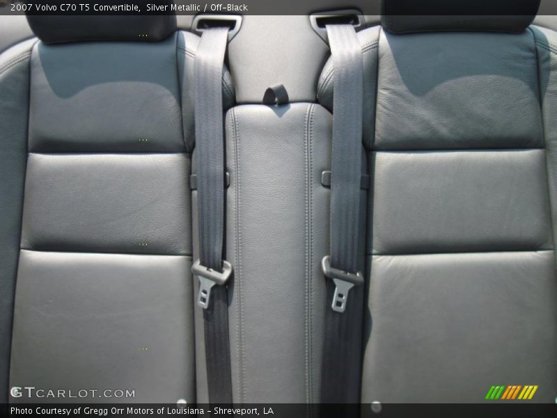 Silver Metallic / Off-Black 2007 Volvo C70 T5 Convertible