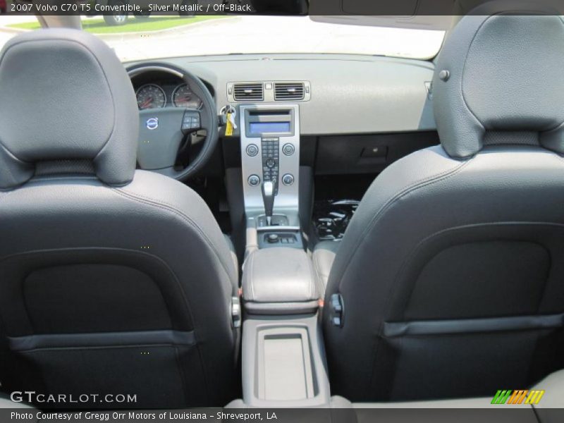 Silver Metallic / Off-Black 2007 Volvo C70 T5 Convertible